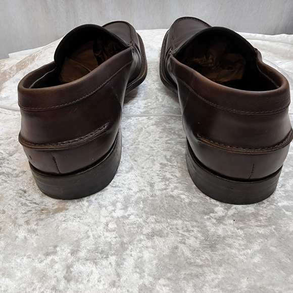 PRADA Leather Loafers Men's Prada Size 8.5 US 9.5 Made in Italy ๐ฎ๐น - Picture 3 of 8